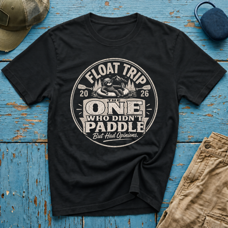 The One Who Didn't Paddle Graphic T-Shirt