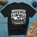 Unsupervised and Afloat Graphic T-Shirt