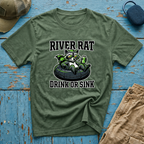 River Rat Drink or Sink Graphic T-Shirt