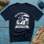 The GPS Died at Noon Graphic T-Shirt