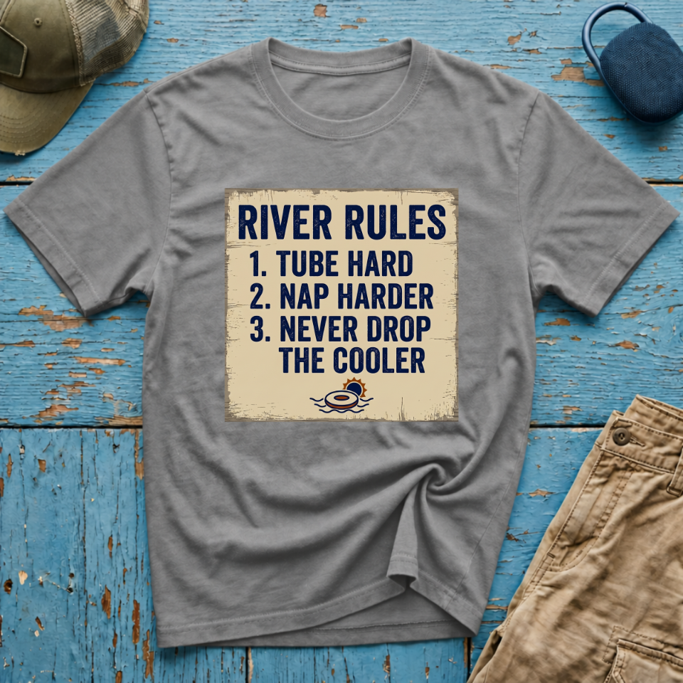 River Rules Graphic T-Shirt