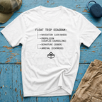 Float Trip Diagram Graphic T-Shirt